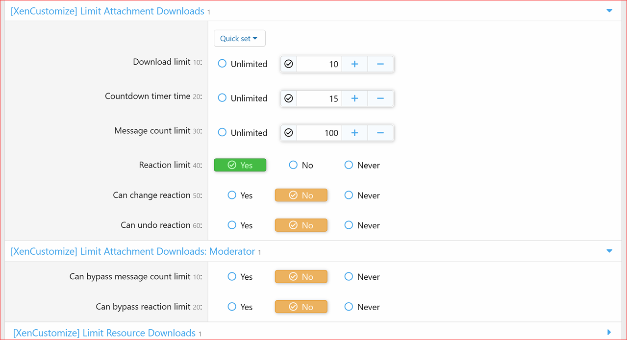 [aprodam.ru] [XenCustomize] Limit Attachment Downloads