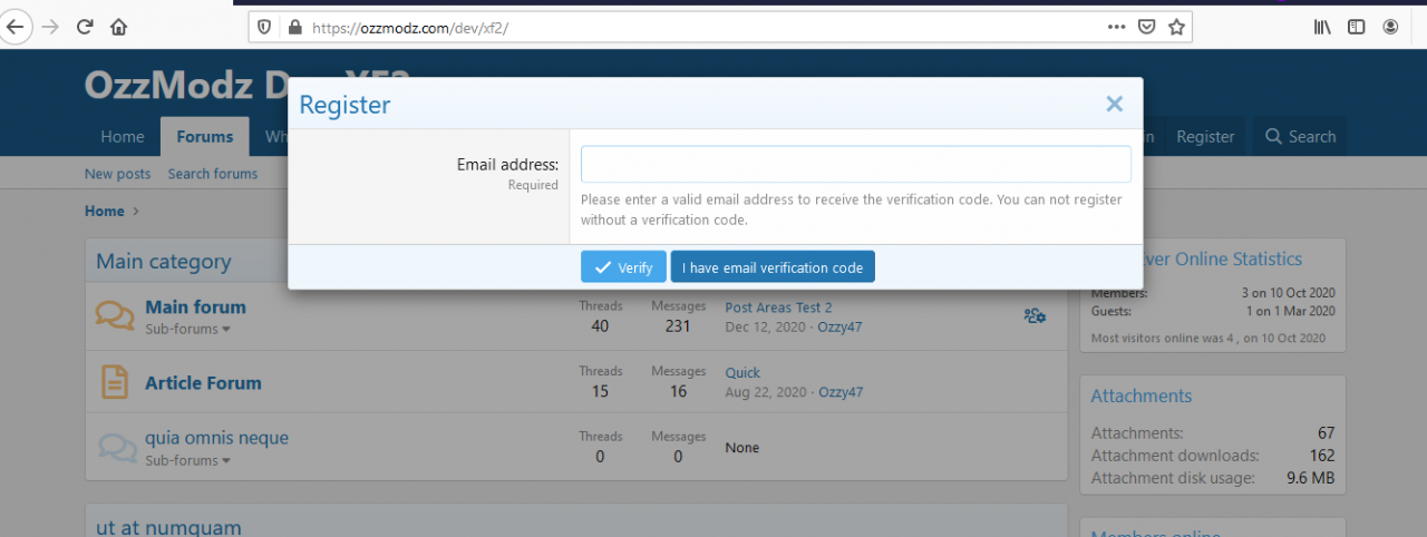 [aprodam.ru] [OzzModz] Verify Email Before Registration