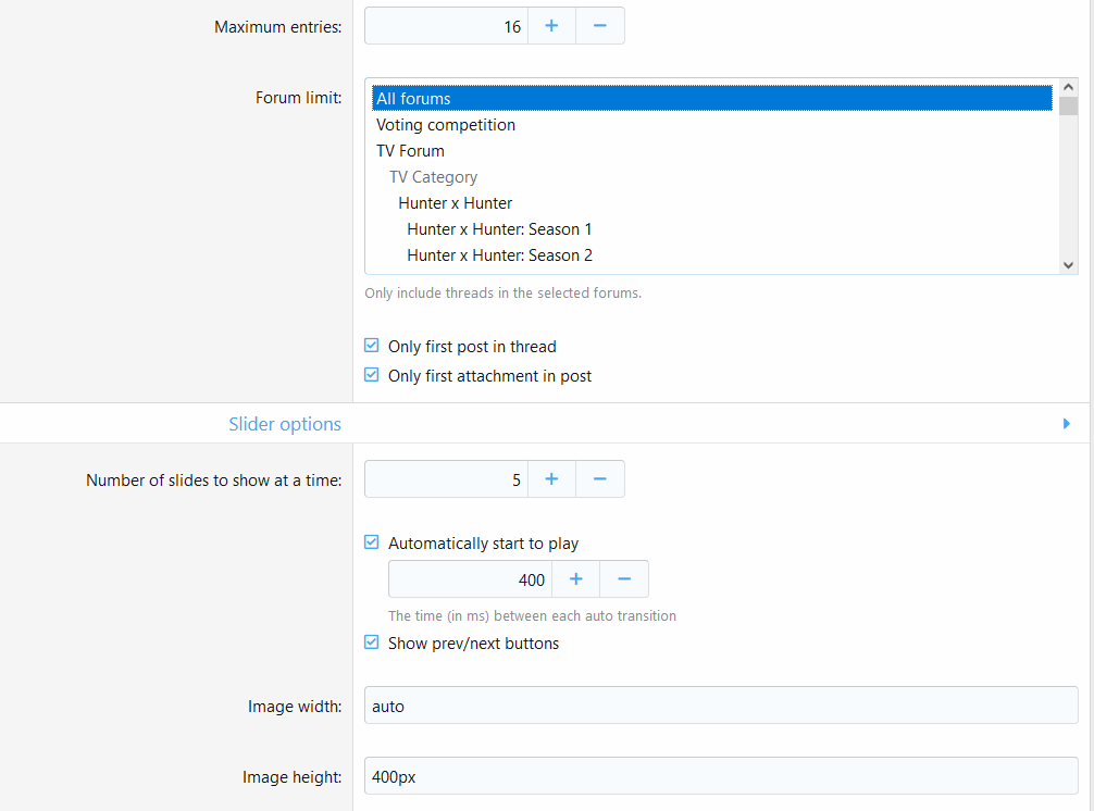 [aprodam.ru] [OzzModz] Widget: Forum Threads Images Slider