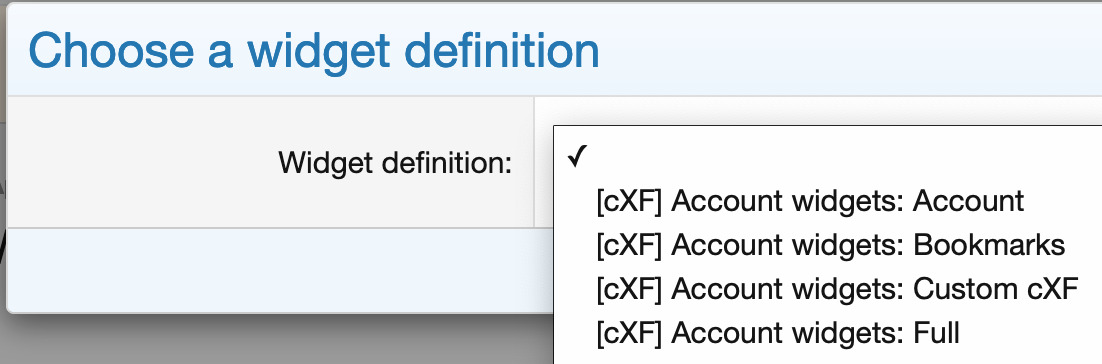 [aprodam.ru] [cXF] Account widgets