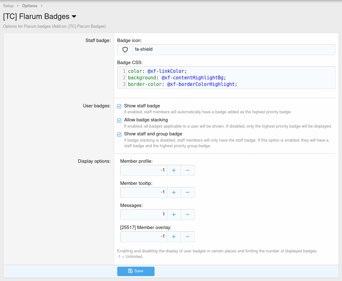 [aprodam.ru] [TC] Flarum Badges