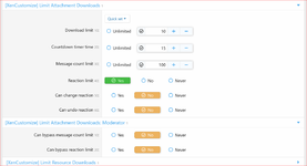 [aprodam.ru] [XenCustomize] Limit Attachment Downloads