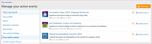 [aprodam.ru] [XenCustomize] Events Manager