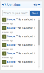 [aprodam.ru] Shoutbox by Siropu