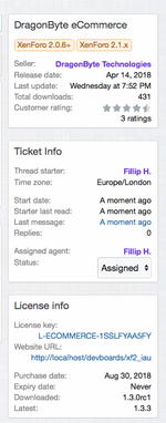 [aprodam.ru] [DBTech] DragonByte eCommerce: Tickets