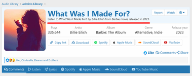 [aprodam.ru] [XenCustomize] Profile Audio Player & Library - Music and Lyrics
