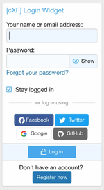 [aprodam.ru] [cXF] Login Widget