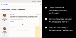[aprodam.ru] Article and Forum Connect: XenForo and WordPress