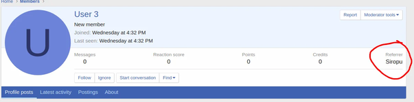 [aprodam.ru] Referral System by Siropu