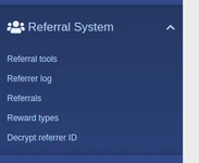 [aprodam.ru] Referral System by Siropu
