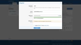 [aprodam.ru] [UserCheck] Block Disposable Emails